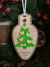 Load image into Gallery viewer, Christmas name bulb