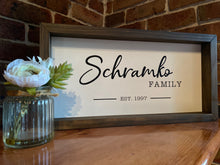 Load image into Gallery viewer, Family name sign